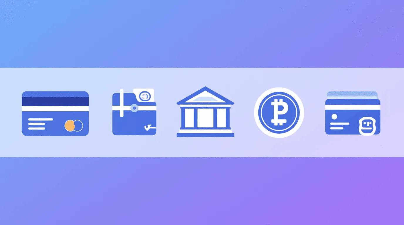 Payment methods for sports betting deposits including credit card, e-wallet, bank transfer, cryptocurrency, and prepaid card options